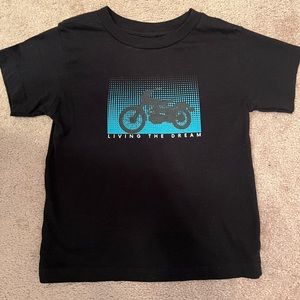 Toddler Motorcycle Shirt -Size 4T